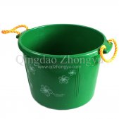 70 Quart Plastic Rope Handle Muck Bucket