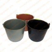 9L Plastic Round Bucket with Handle